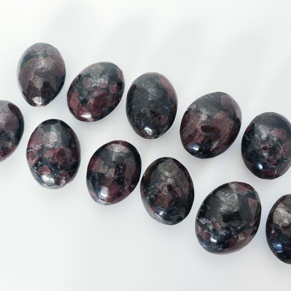 YOU PICK Fireworks Garnet Palm Stone Healing Crystals - Picture 7 of 10